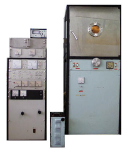 High Vacuum Plant For Triode Cathode Sputtering